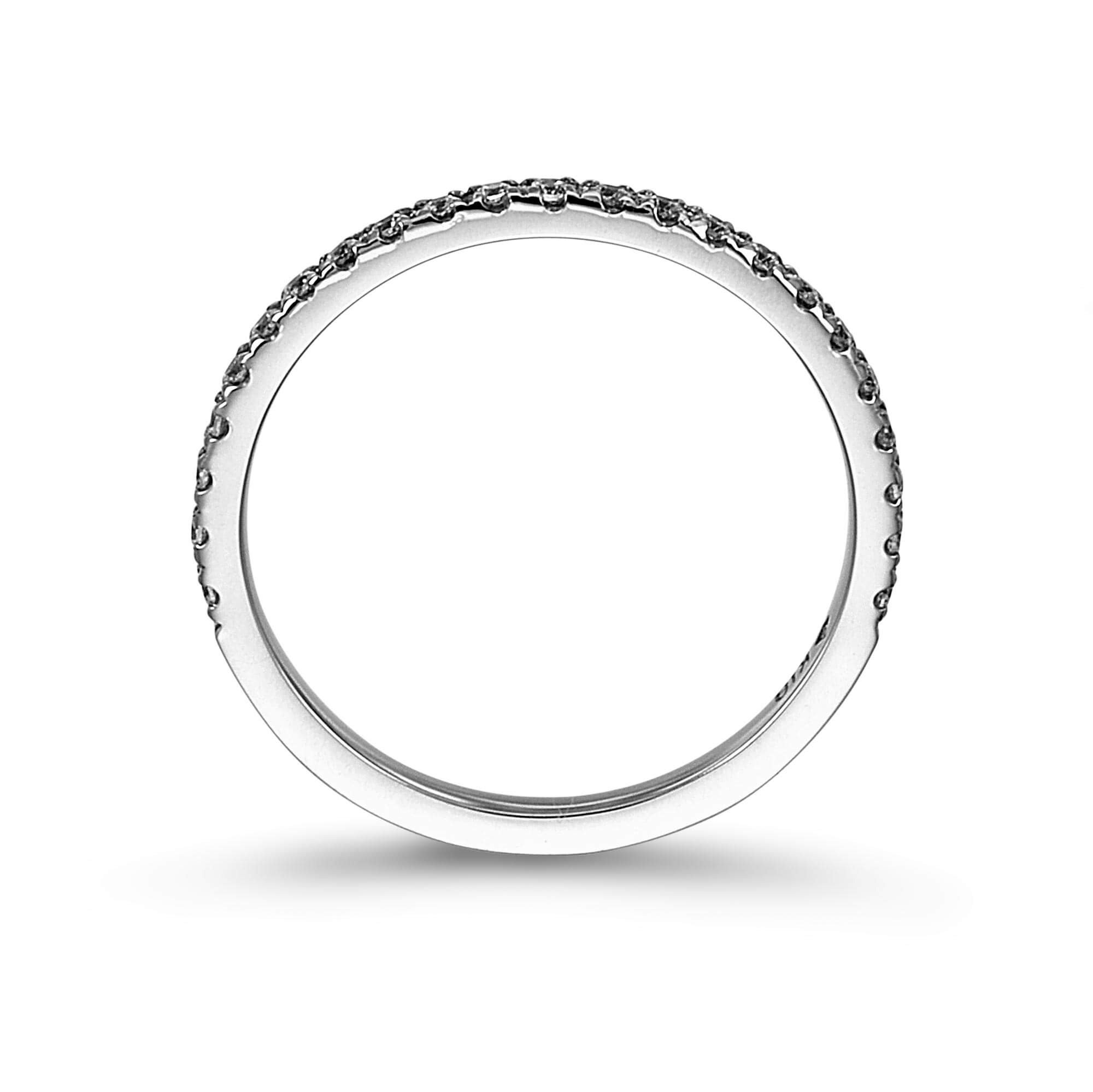 テンダーハーフエタニティリング | 結婚指輪・婚約指輪のQDM
